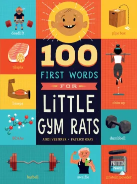 100 First Words for Little Gym Rats Board book  Illustrated, January 19, 2021