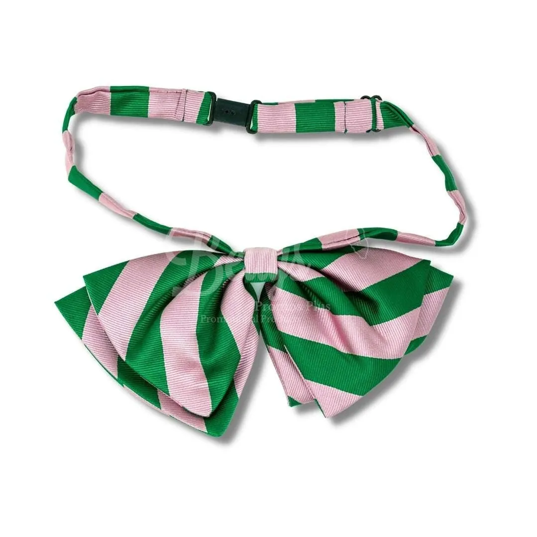 Alpha Kappa Alpha AKA Greek Letters Floppy Bowtie Dress Shirt Bow Tie