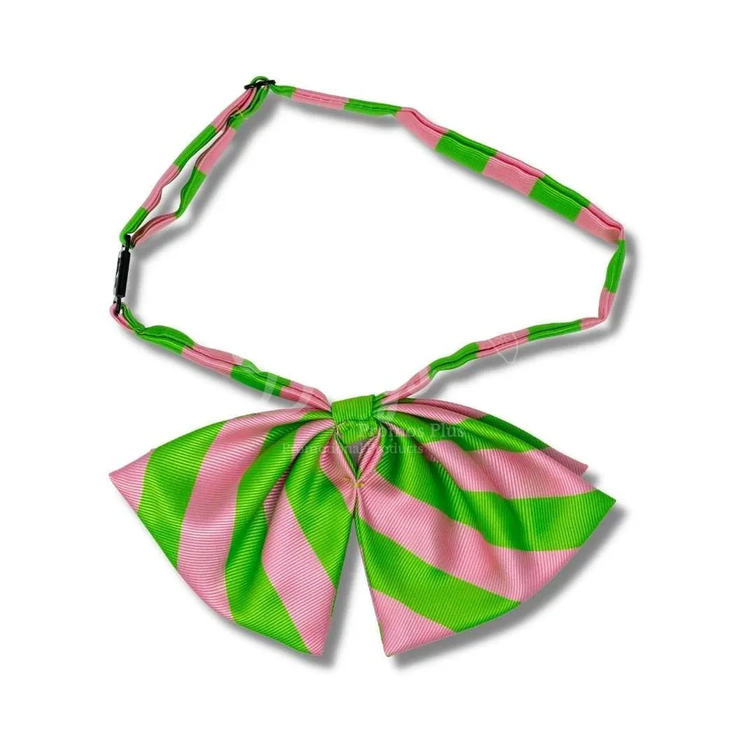Alpha Kappa Alpha AKA Greek Letters Floppy Bowtie Dress Shirt Bow Tie
