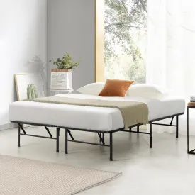Best Price Mattress New Innovated Box Spring Metal Bed Frame, Full 14 inch