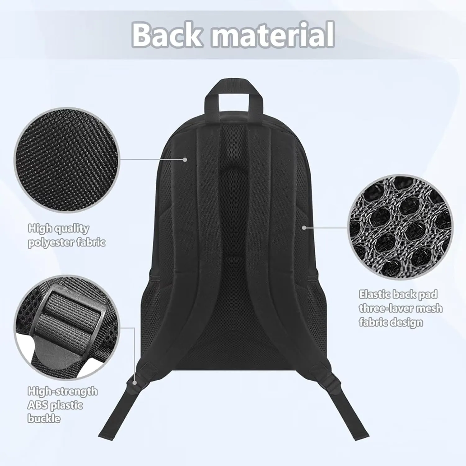 Boys Girls Backpack with Lunch Bag & Pencil Pouch, Lightweight 16.9 Inch School Bag, Tote Lunch Box with Shoulder Strap, Suitable for School, Picnic, Travel, Colorful Flowers Aesthetic Print