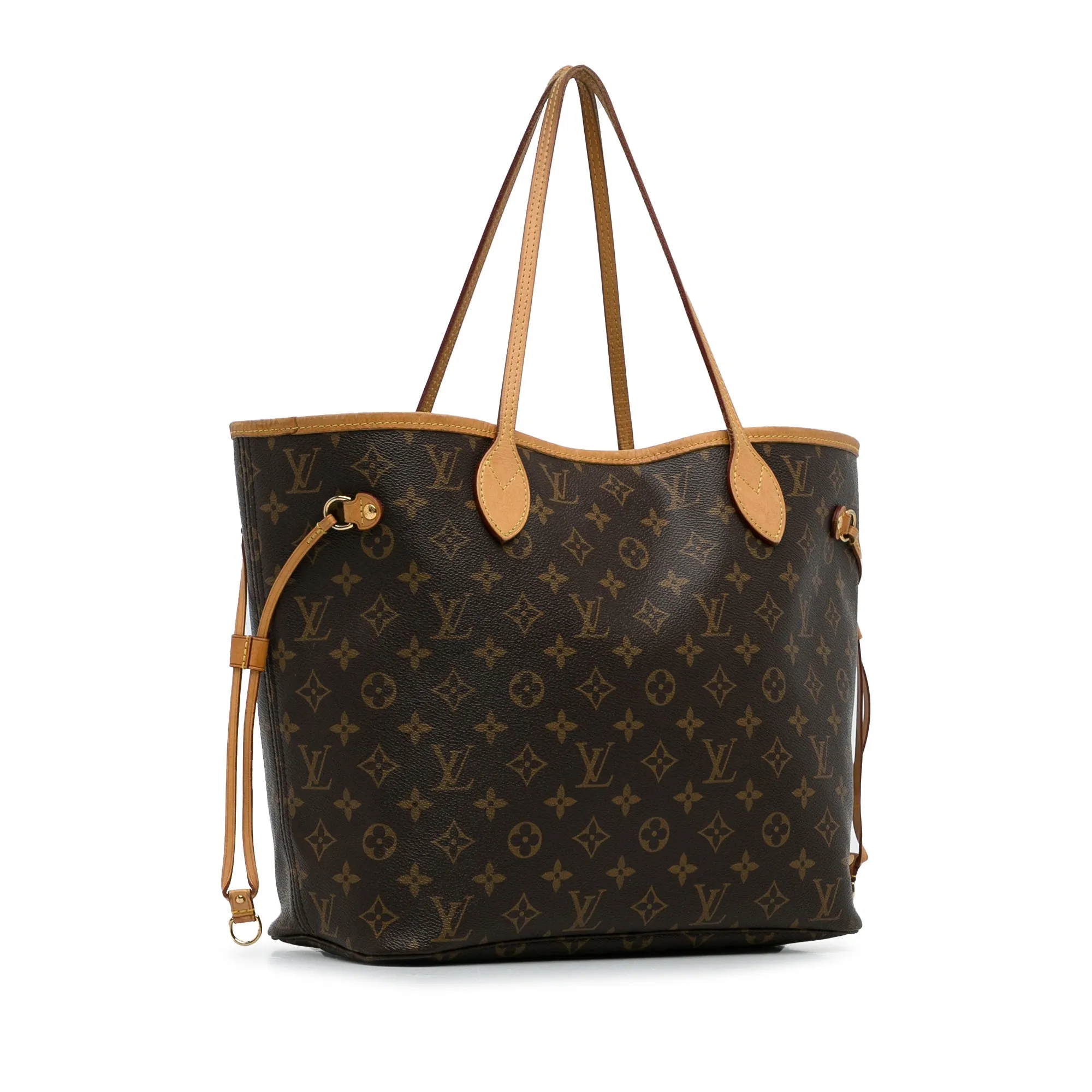 Brown Louis Vuitton Monogram Neverfull MM Tote Bag