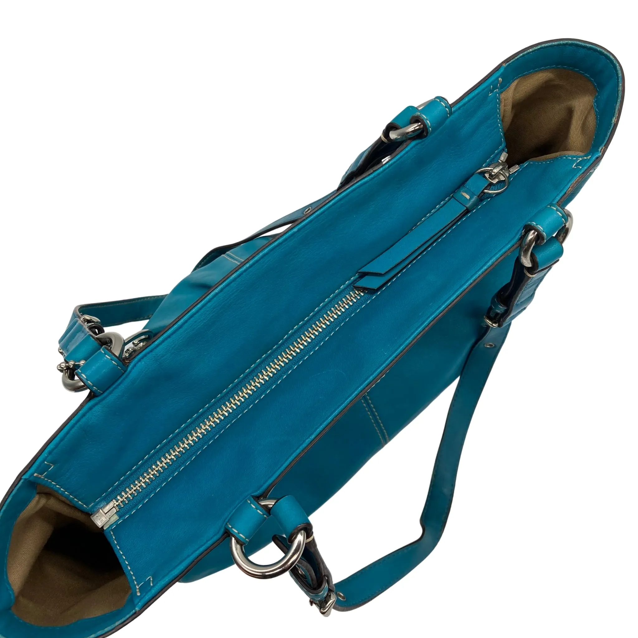 Coach Turquoise Handbag