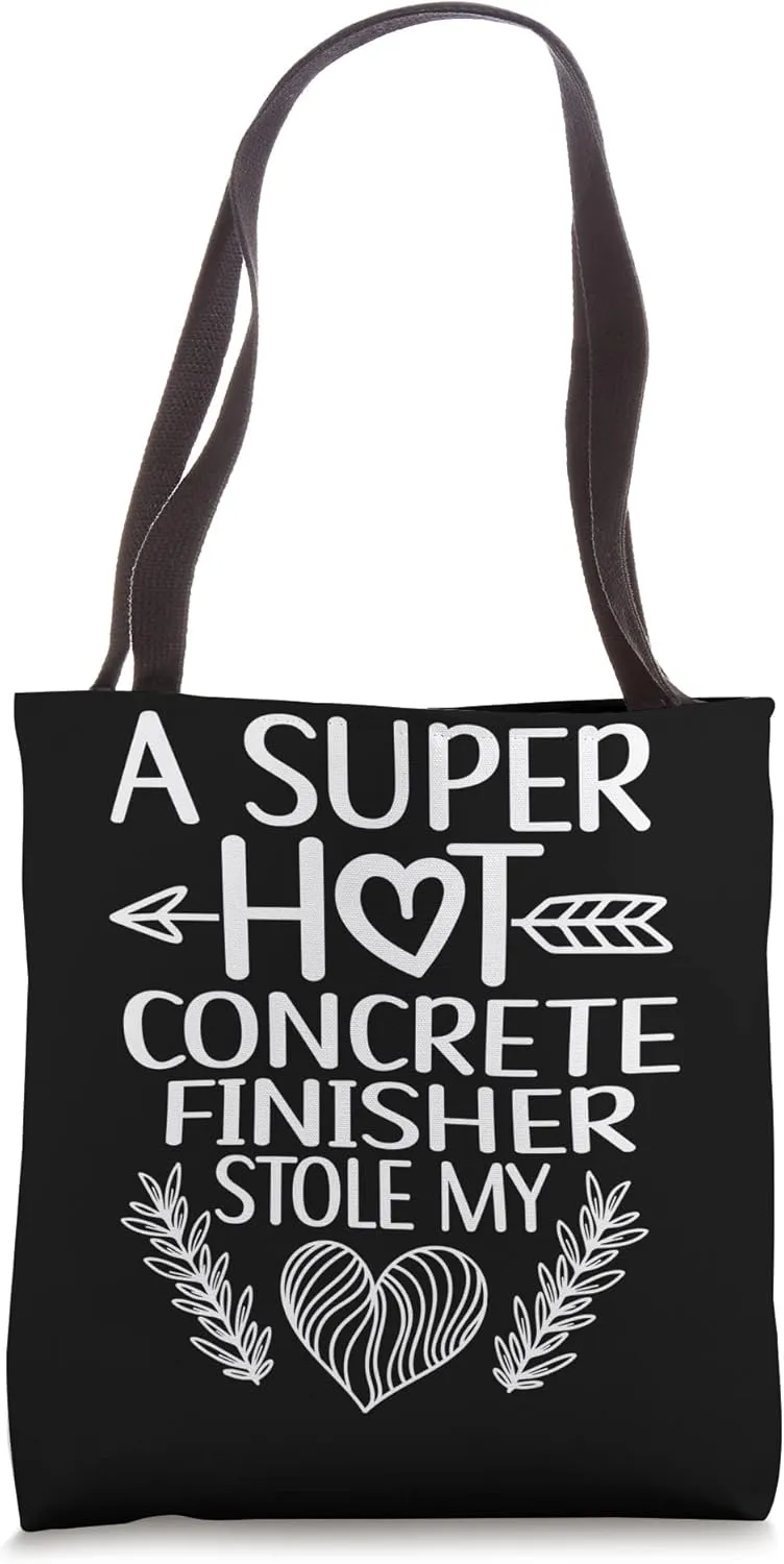 Concrete Life Concrete Wife Life Concrete Finisher Tote Bag