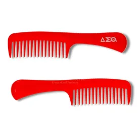 Delta Sigma Theta ΔΣΘ Unbreakable Detangling Hair Comb