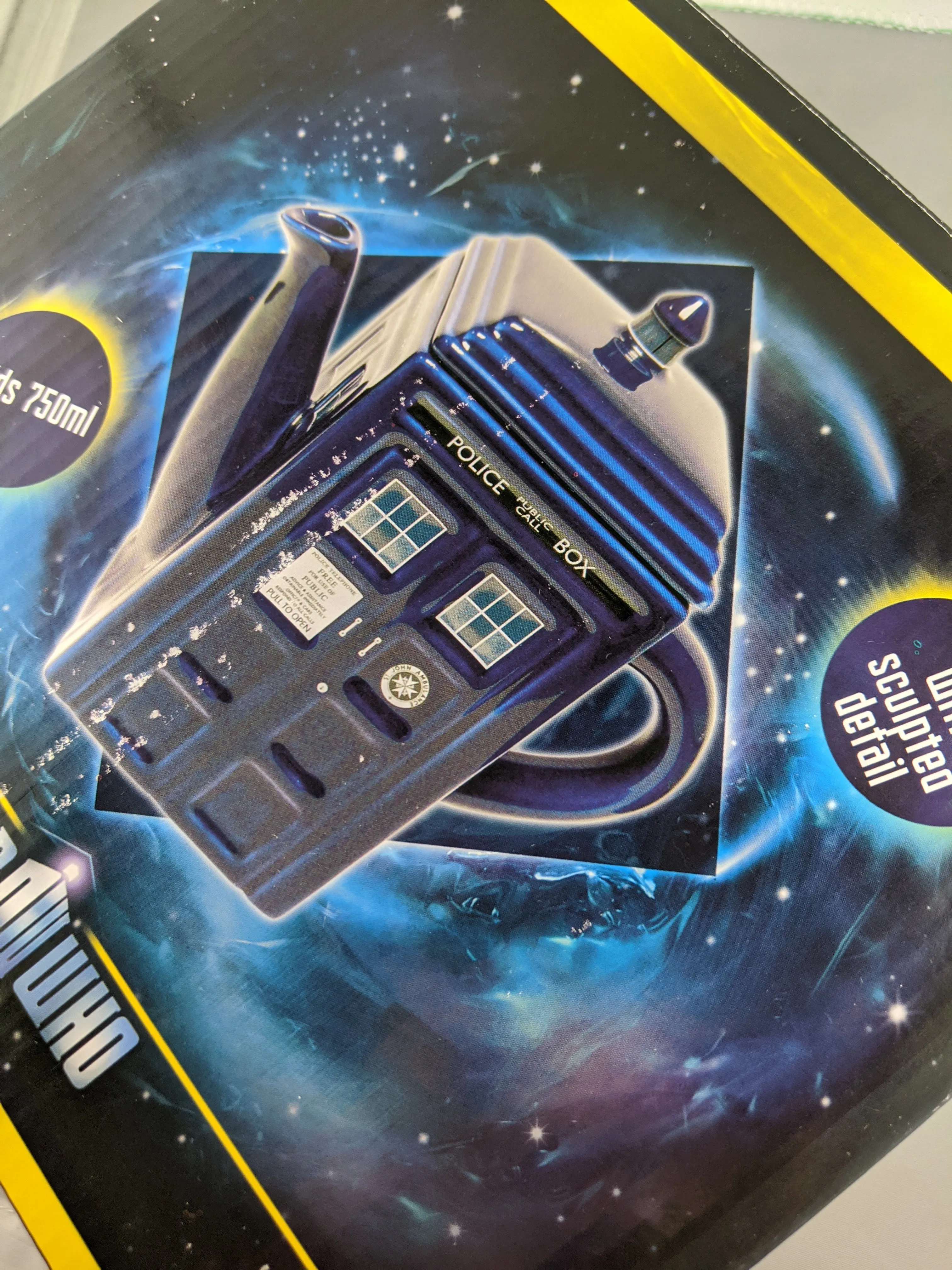 Doctor Who Tardis 3D Ceramic Teapot