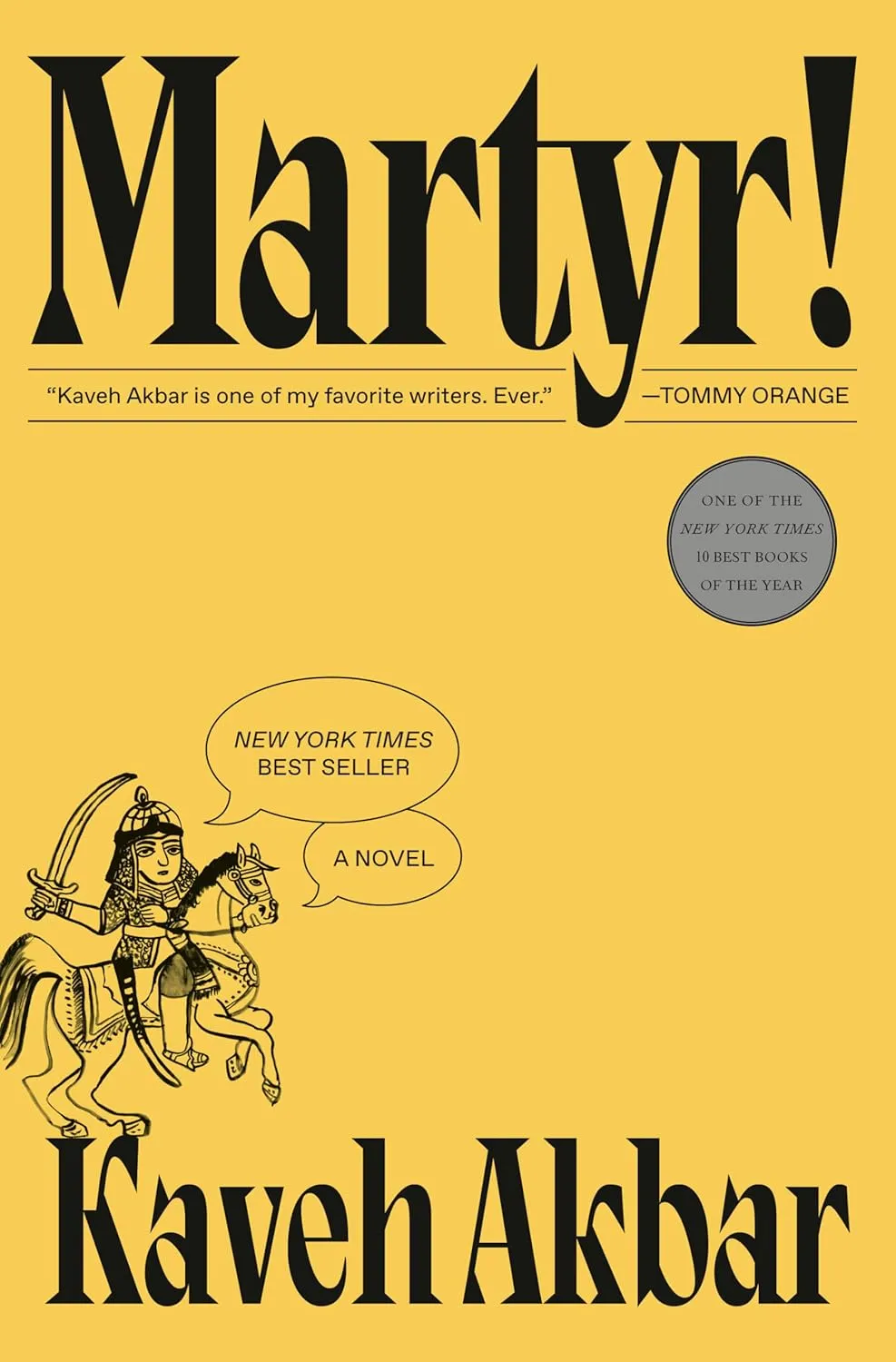 Martyr!: A novel Hardcover  January 23, 2024