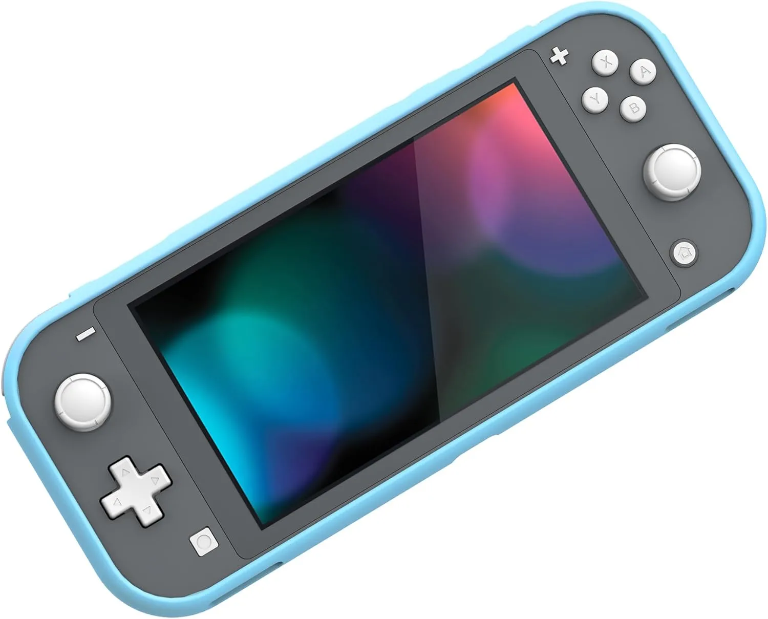 PlayVital Custom Protective Case for Nintendo Switch Lite, Soft TPU Slim Case Cover for Nintendo Switch Lite - Lemonade Kitty