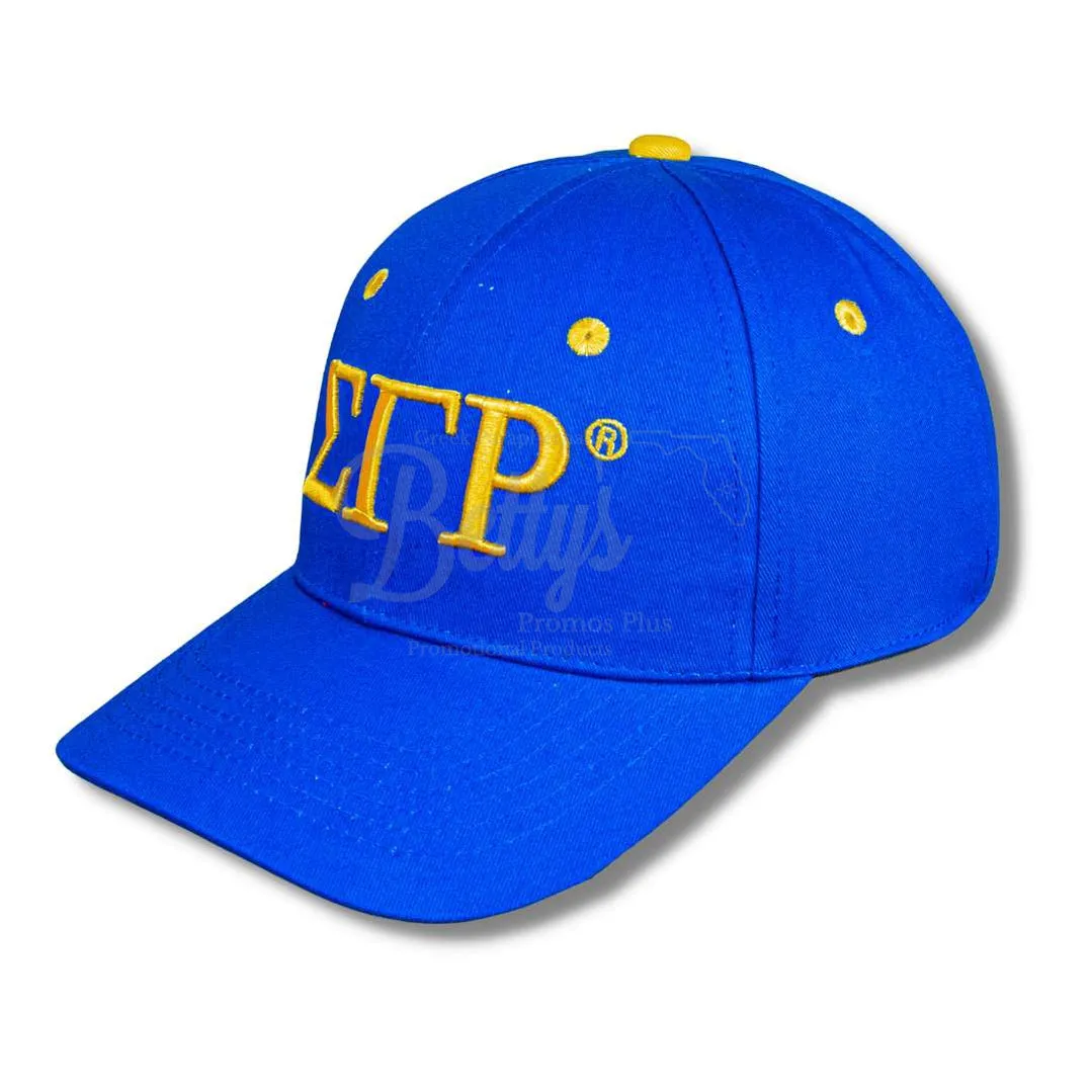 Sigma Gamma Rho ΣΓΡ Embroidered Shield Baseball Cap