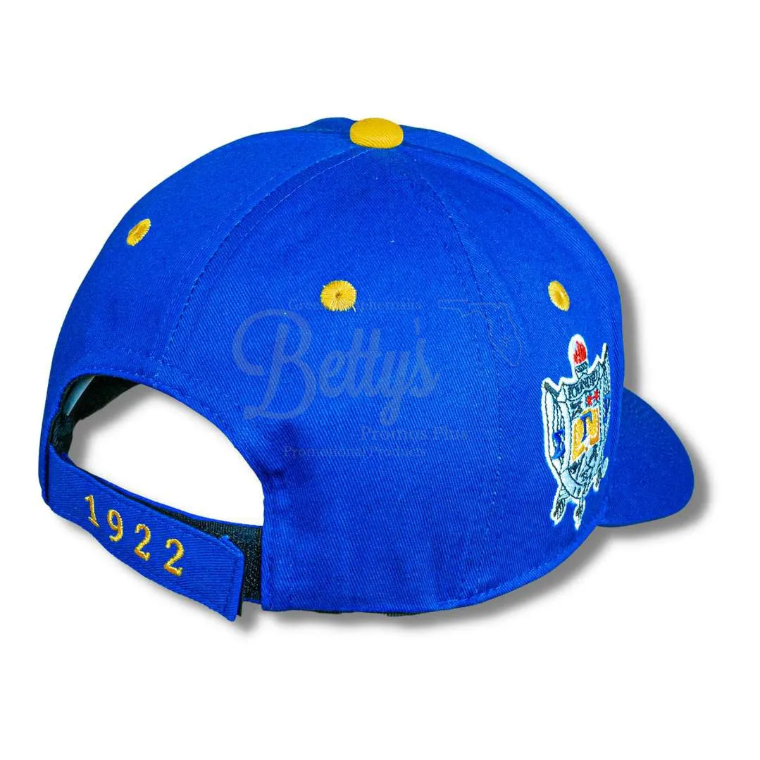 Sigma Gamma Rho ΣΓΡ Embroidered Shield Baseball Cap