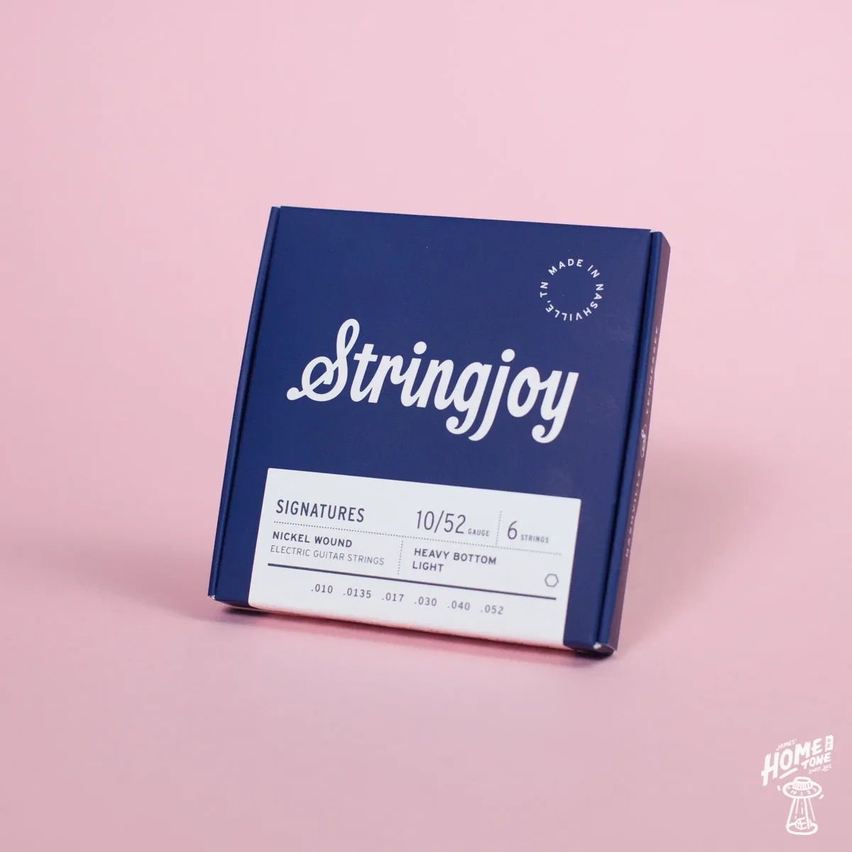 Stringjoy - Signatures - Nickel Wound Electric Guitar Strings - Heavy Bottom Light Gauge 10-52
