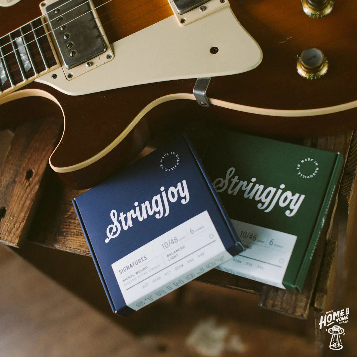 Stringjoy - Signatures - Nickel Wound Electric Guitar Strings - Heavy Bottom Light Gauge 10-52