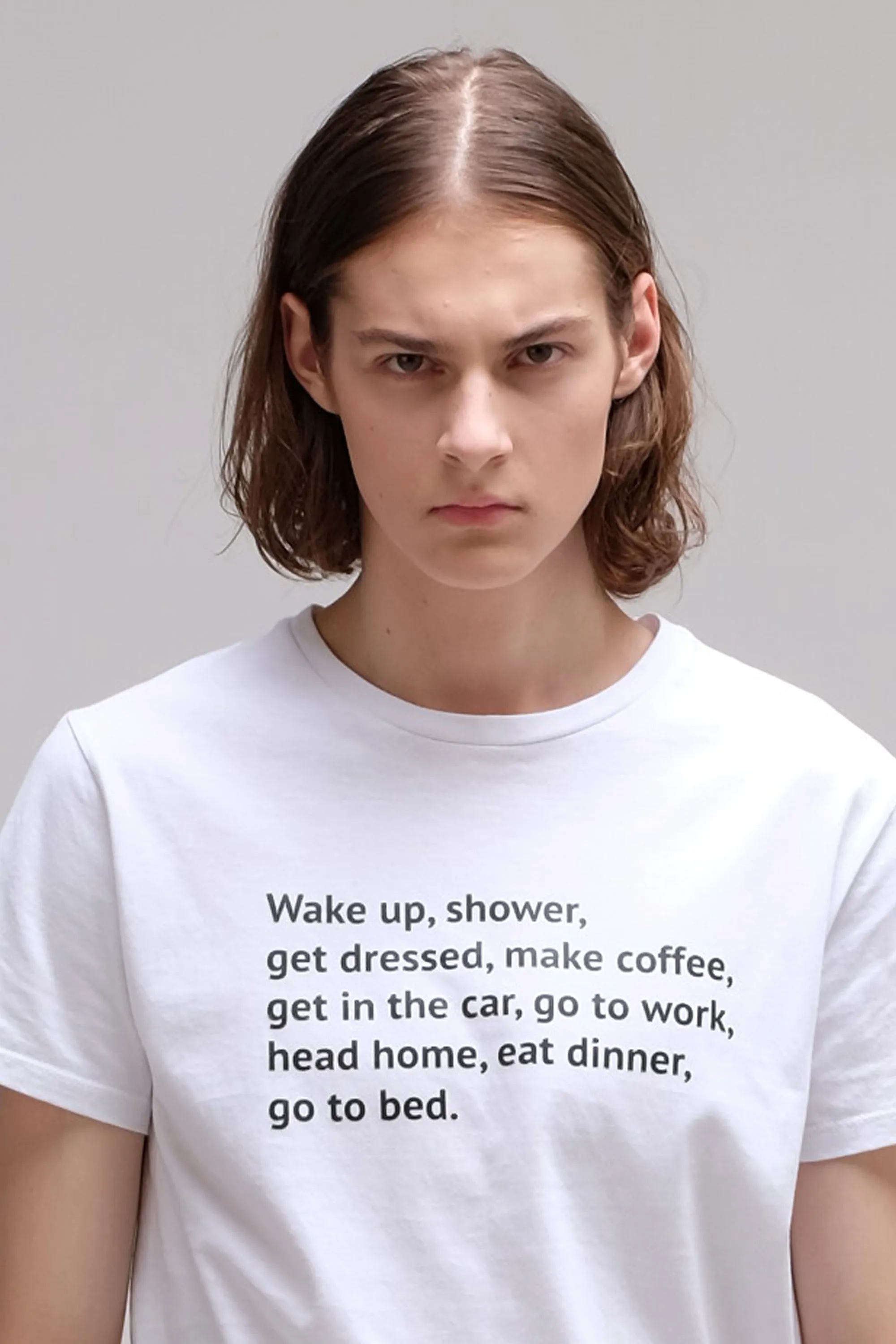 T-shirt ROUTINE white