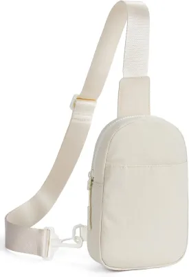 Telena Sling Bag for Women Crossbody Bags Fashion Fanny Pack Cross Body for WomenTravel Hiking Cycling Apricot