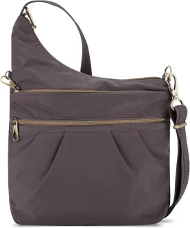 Travelon Anti-Theft Signature 3 Compartment Crossbody Bag